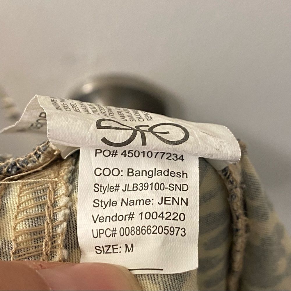 L.E.I. Animal cheetah print Stretch Pull-On Jeggings pants women’s M NEW - Picture 10 of 10